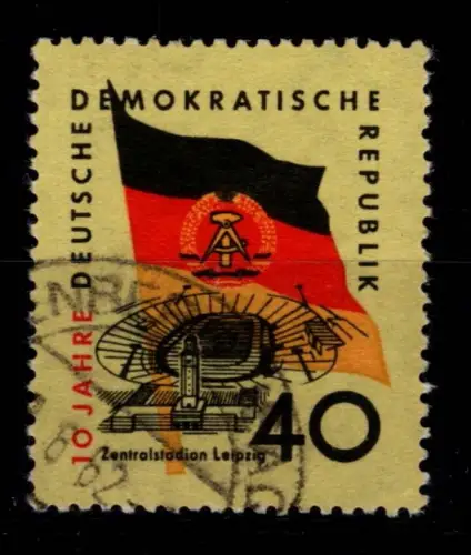 DDR 727 x gestempelt geprüft Paul BPP #OR636