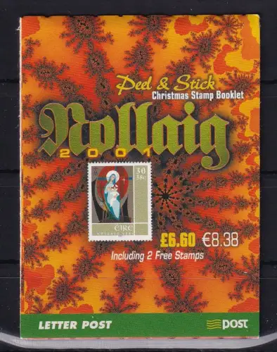 Irland 1380 gestempelt als Markenheftchen #DAK69