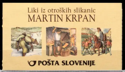 Slowenien 289-391 gestempelt als Markenheftchen #DAK23