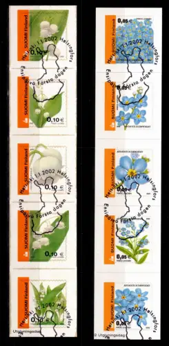 Finnland 1590-1599 gestempelt als Fünferstreifen #DAK26