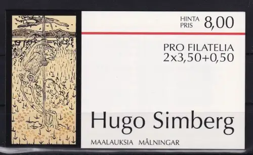Finnland 1491-1492 gestempelt als Markenheftchen #DAL10