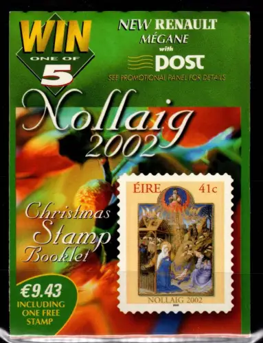 Irland 1475 gestempelt als Markenheftchen #DAK31