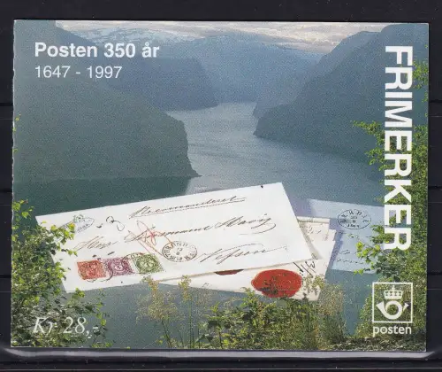Norwegen 1189-1196 gestempelt als Markenheftchen #DAL04