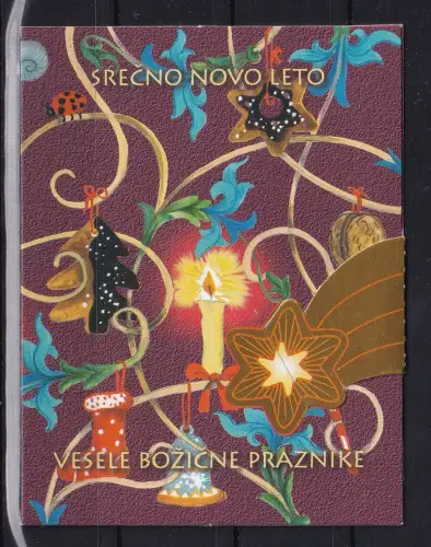 Slowenien 276-279 gestempelt als Markenheftchen #DAL05