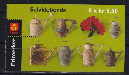 Norwegen 1392-1393 gestempelt als Markenheftchen #DAK53