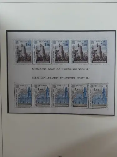 Europa Cept mit Nato Vorläufern in 3 Safe Vordruckalben #LZ976