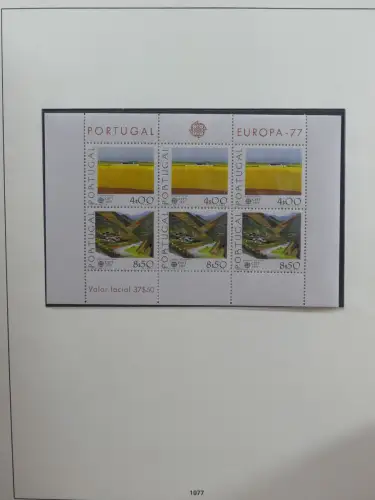 Europa Cept mit Nato Vorläufern in 3 Safe Vordruckalben #LZ976