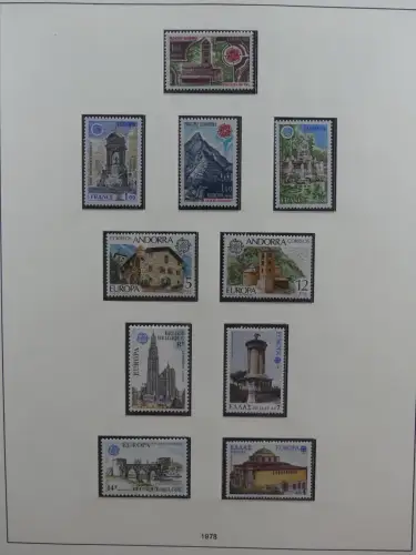 Europa Cept mit Nato Vorläufern in 3 Safe Vordruckalben #LZ976