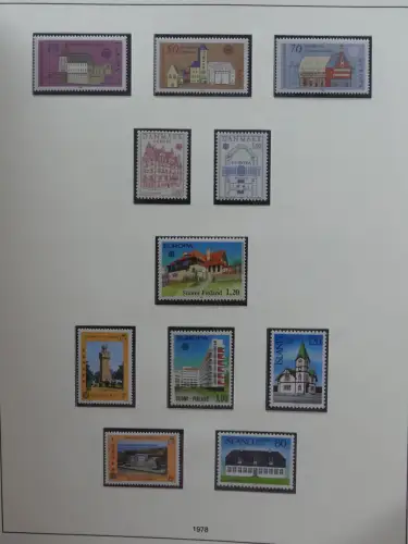 Europa Cept mit Nato Vorläufern in 3 Safe Vordruckalben #LZ976