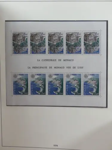 Europa Cept mit Nato Vorläufern in 3 Safe Vordruckalben #LZ976