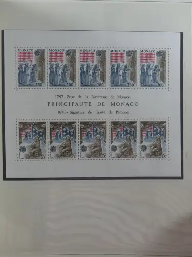 Europa Cept mit Nato Vorläufern in 3 Safe Vordruckalben #LZ976