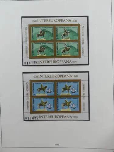 Europa Cept mit Nato Vorläufern in 3 Safe Vordruckalben #LZ976