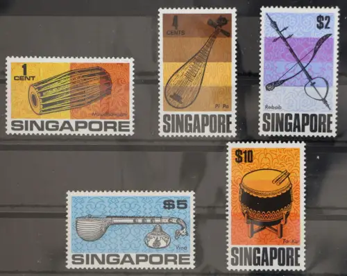 Singapur 107-111 postfrisch #HC661
