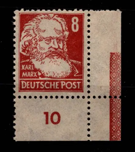 SBZ allg. Ausgaben 214 a Ecke 4 RL 3 postfrisch geprüft Schönherr VP #DAS83