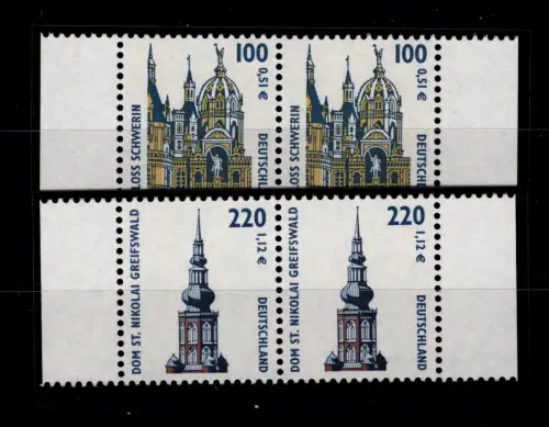 BRD Bund 2156-2157 postfrisch als waagerechte Paare #DAT36