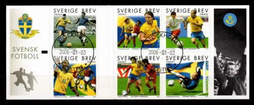 Schweden 2396-2401 als MH gestempelt selbstklebend #DAS29