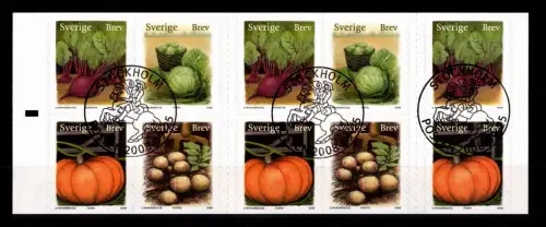 Schweden 2654-2657 als MH gestempelt selbstklebend #DAS49