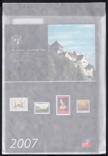 Liechtenstein Jahresmappe 2007 postfrisch #OM677