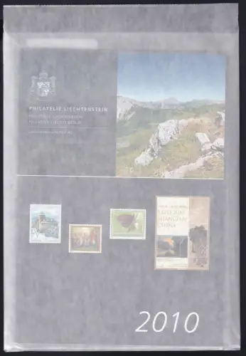 Liechtenstein Jahresmappe 2010 postfrisch #OM680