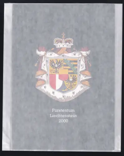 Liechtenstein Jahresmappe 2000 postfrisch #OM671
