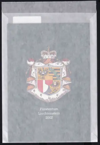 Liechtenstein Jahresmappe 2002 postfrisch #OM673
