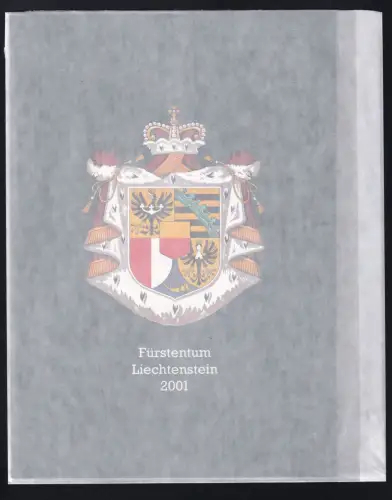 Liechtenstein Jahresmappe 2001 postfrisch #OM672