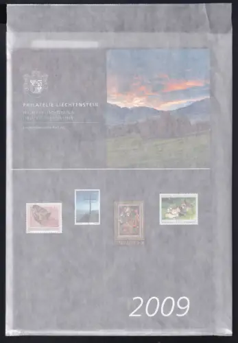 Liechtenstein Jahresmappe 2009 postfrisch #OM679