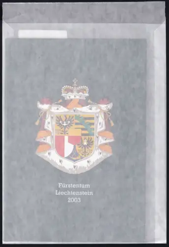 Liechtenstein Jahresmappe 2003 postfrisch #OM674