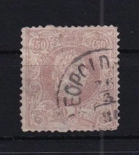 Österreich 41 II D gestempelt Mängel #DAV24