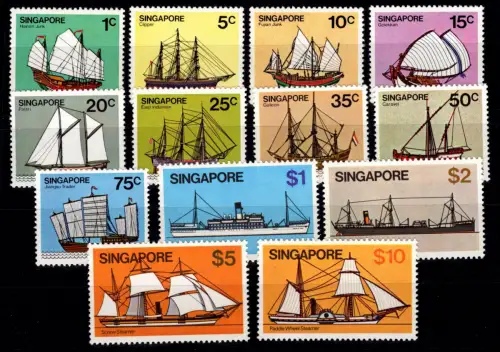 Singapur 342-354 postfrisch #DAT79