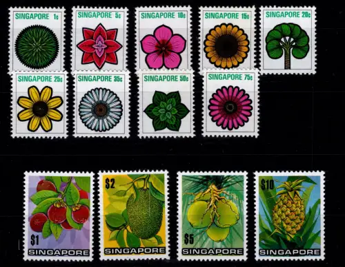 Singapur 192-204 postfrisch #DAT75