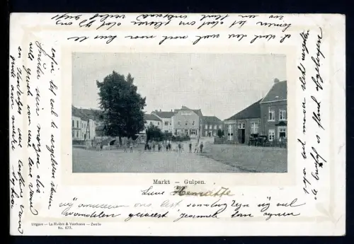 AK Gulpen (NL) Marktplatz 1902 #JO963