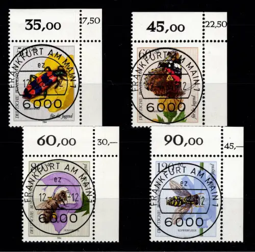 BRD Bund 1202-1205 gestempelt KBWZ, Vollstempel #DBG80