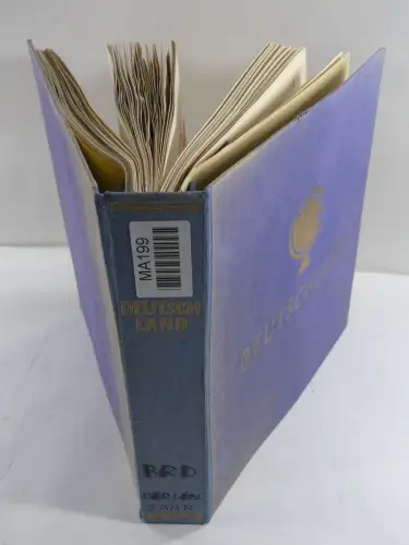 BRD Bund anfangs gestempelt später ** besammelt im Schaubek-Album #MA199