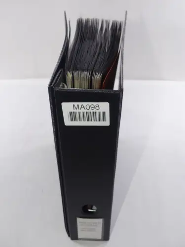 BRD Bund Kinderdorf Ballonpost auf selbstgestalteten Seiten #MA098