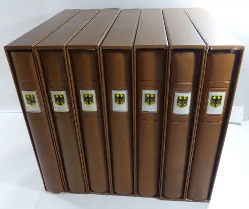 BRD bis 2013 gestempelt besammelt in 7 Bänden #MA184