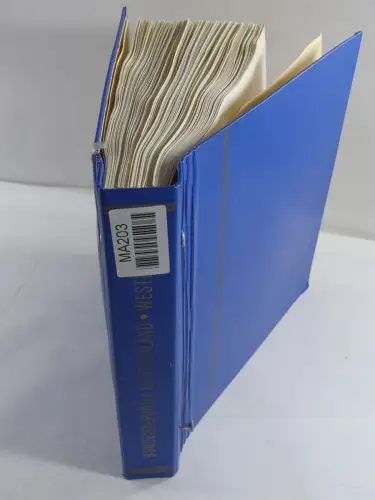 Berlin und Bund gestempelt besammelt im Schaubek-Album #MA203