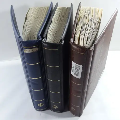 DDR ab Anfängen gestempelt besammelt in 3 Leuchtturm Alben #MA140