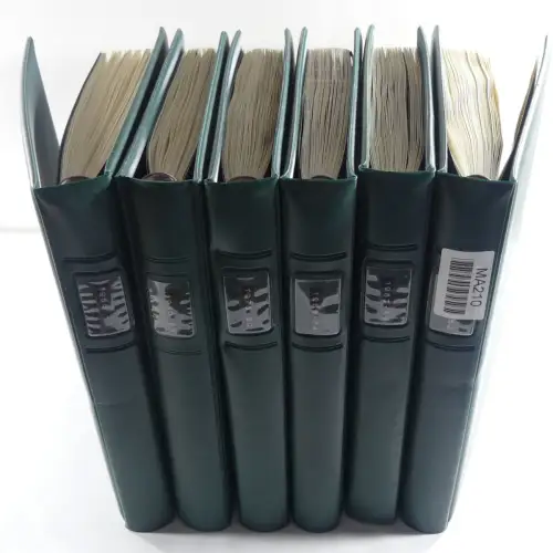 DDR ab Anfängen gestempelt besammelt in 6 Lindner-Alben #MA210