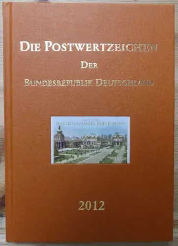BRD Bund Jahrbuch 2012 postfrisch #IM713