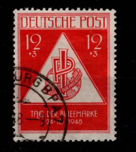 SBZ 228 III gestempelt Plattenfehler #OR560