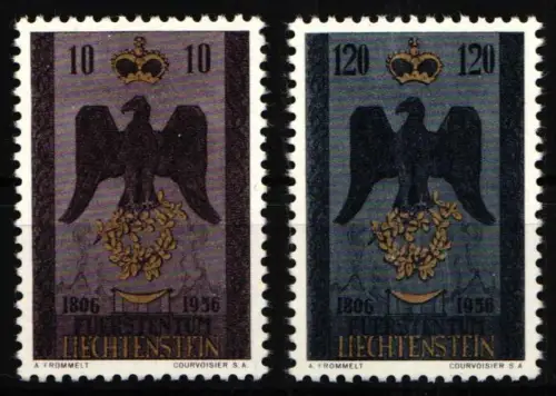 Liechtenstein 346-347 postfrisch #NF107