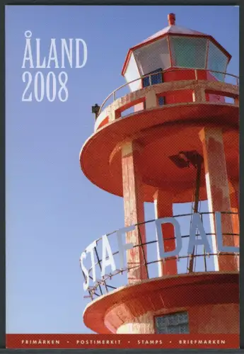 Aland Jahresmappe 2008 postfrisch incl. 2 MH #JI883