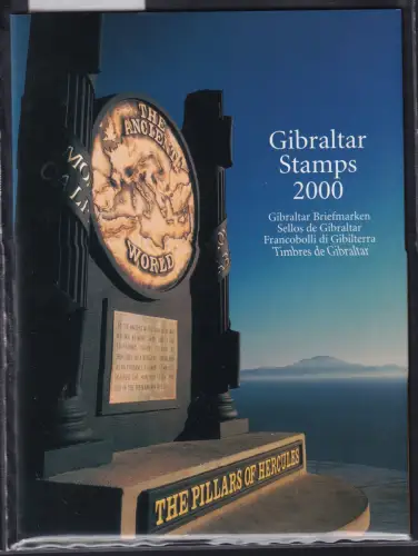 Gibraltar Jahrgang 2000 kpl. postfrisch als Jahresmappe #OM898