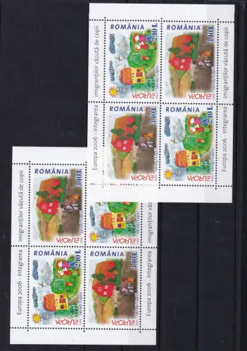 Rumänien Block 374 I+II postfrisch Cept #OM942