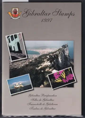 Gibraltar Jahrgang 1997 kpl. postfrisch als Jahresmappe #OM910