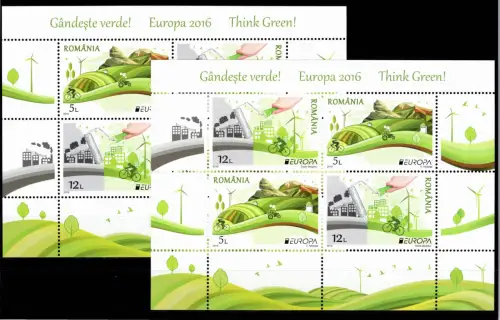 Rumänien Block 666 I+II postfrisch Cept #OM990