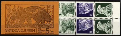 Schweden 820-825 y postfrisch Markenheftchen 42 #KF835