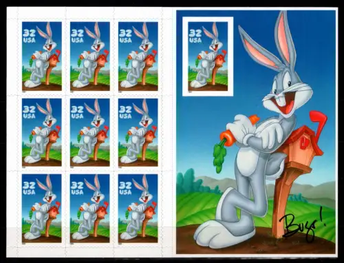 USA 2829 postfrisch als Folienblatt #NI763