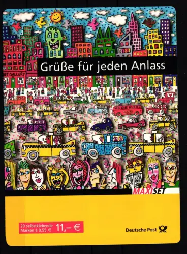 BRD Bund MH 73 postfrisch Markenheftchen #KR619